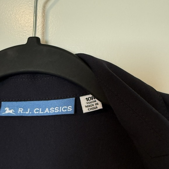 NEW RJ Classics Navy Sloane Show Coat Womens Size 10R Equestrian Horse $189 - Picture 5 of 7